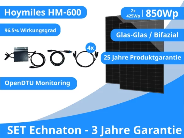 Plug-&-Play Balkonkraftwerk Solarkraftwerk