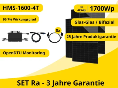 Plug-&-Play Garagenset 1700Wp